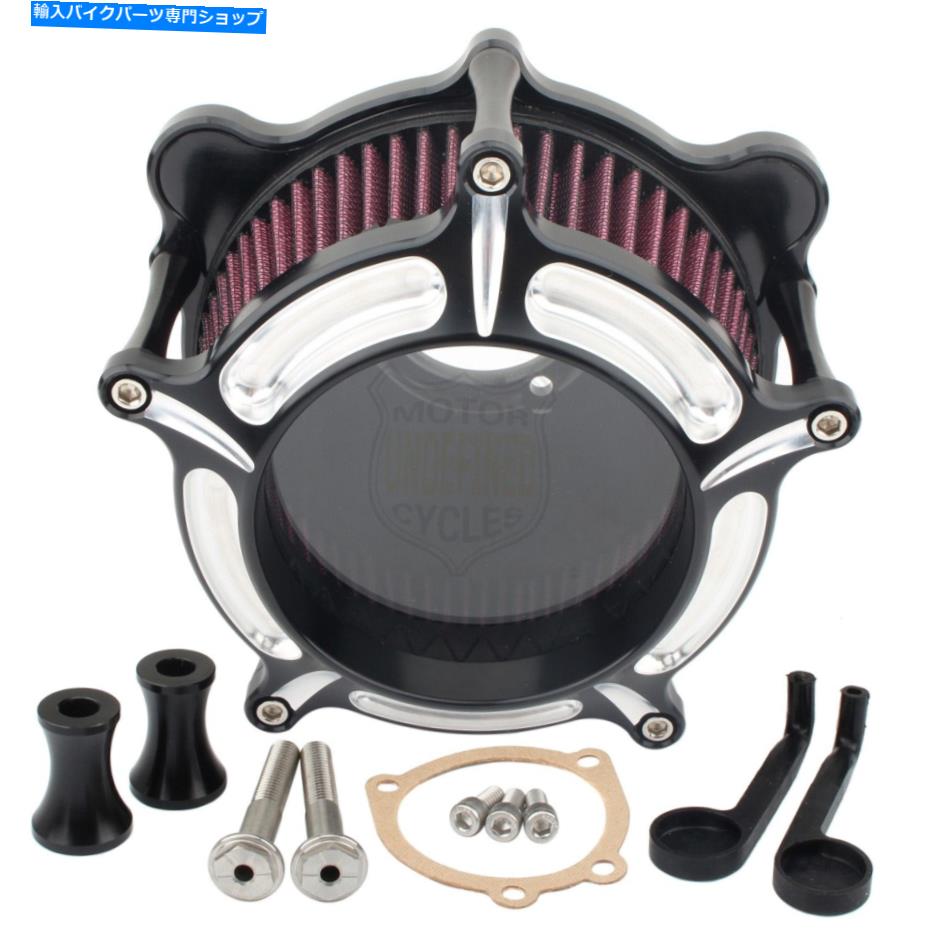 Air Filter CNCクリアエアフィルターインテーククリーナーキットハーレーツアーリングロードキングソフトアイル CNC Clear Air Filter Intake Cleaner Kit For Harley Touriing Road King Softail【並行輸入品】|Us Custom Parts Shop USDM
