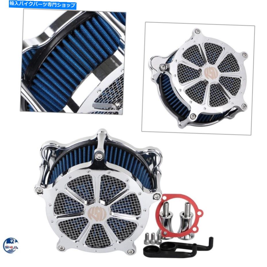 Air Filter RSD CHROME CNCエアクリーナー吸気フィルターハーレーダイナソフトアイルデュースFXSTD FLS RSD Chrome CNC Air Cleaner Intake Filter For Harley Dyna Softail Deuce FXSTD FLS【並行輸入品】|Us Custom Parts Shop USDM