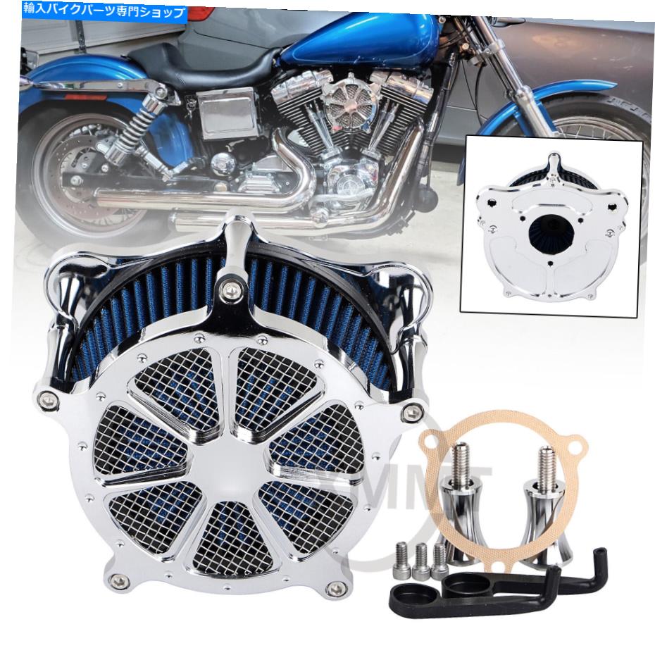 Air Filter ハーレーツアートライグライドダイナソフトアイルトライク用エアクリーナーブルー吸気フィルター Air Cleaner Blue Intake Filter For Harley Touring Tri Glide Dyna Softail Trike【並行輸入品】｜Us Custom Parts Shop USDM