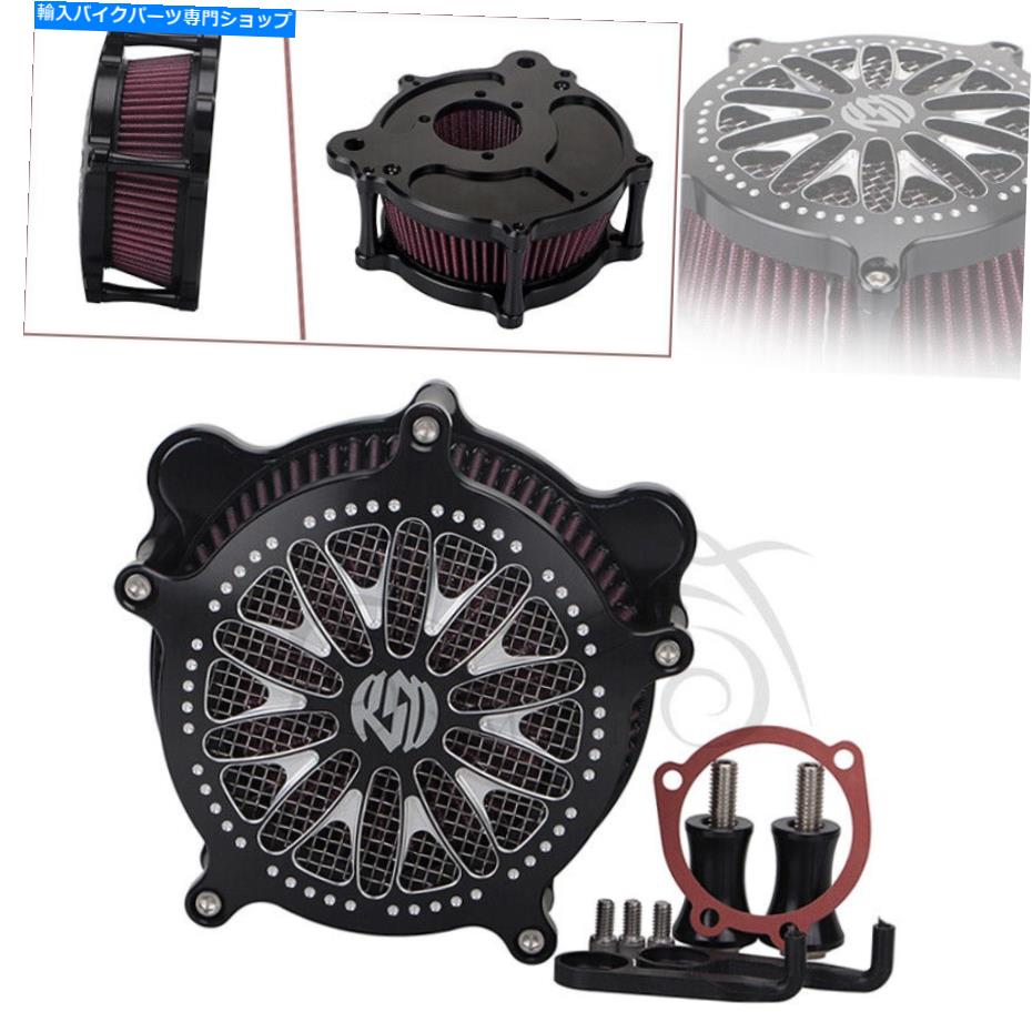 Air Filter RSDアルミニウムエアクリーナーハーレーダイナロードグライドキングソフトアイル用の吸気フィルター RSD Aluminum Air Cleaner Intake Filter For Harley Dyna Road Glide King Softail【並行輸入品】｜Us Custom Parts Shop USDM