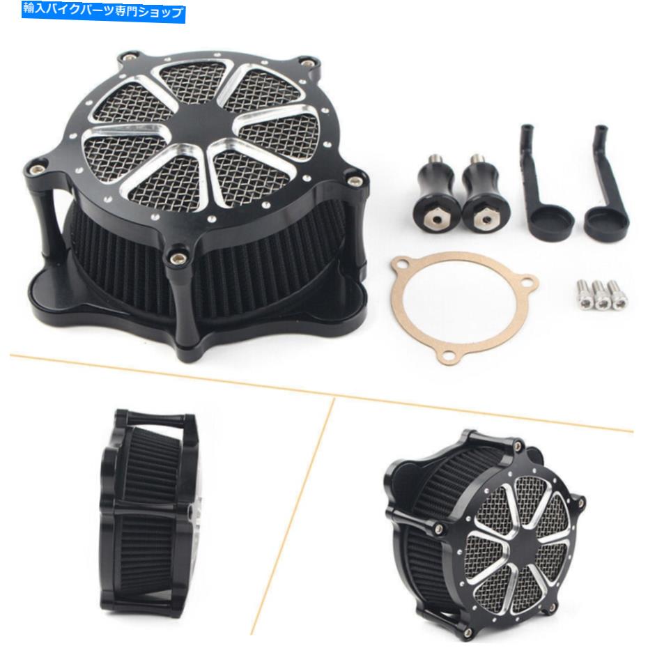Air Filter ハーレーエレクトラグライドフィルターFlht flhxxx flのコントラストカットエアクリーナー摂取量 Contrast Cut Air Cleaner Intake for Harley Electra Glide Filter FLHT FLHXXX FL【並行輸入品】｜Us Custom Parts Shop USDM 45,936円