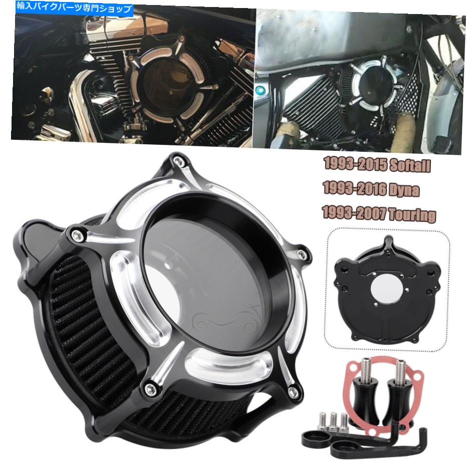 Air Filter HarleySoftail Deluxe Efi flstni用のオートバイエアクリーナーブラックインテークフィルター Motorcycle Air Cleaner Black Intake Filter For Harley Softail Deluxe EFI FLSTNI【並行輸入品】｜Us Custom Parts Shop USDM