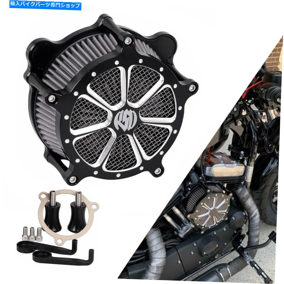 Air Filter ハーレーエレクトラストリートグライドロードキングFlhr flhtkのエアクリーナーインテークフィルター Air Cleaner Intake Filter For Harley Electra Street Glide Road King FLHR FLHTK【並行輸入品】