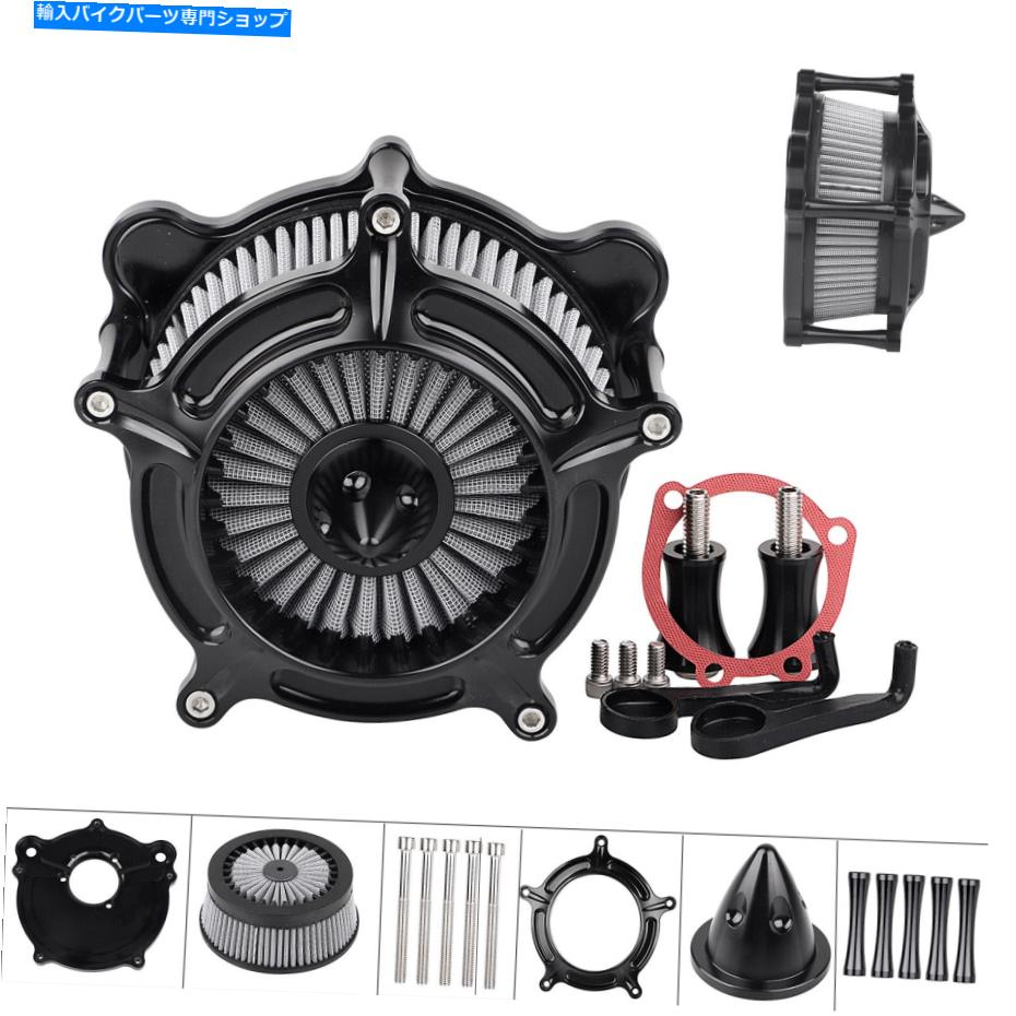 Air Filter ハーレーエレクトラグライドクラシックflhtcロードキング用エアクリーナーグレーインテークフィルター Air Cleaner Grey Intake Filter For Harley Electra Glide Classic FLHTC Road King【並行輸入品】
