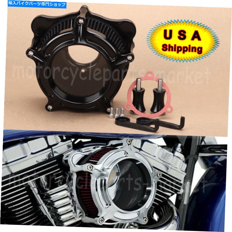 Air Filter ハーレーエレクトラトライグライドクラシックflhtc flt用の透明性エアクリーナー吸気フィルター Clarity Air Cleaner Intake Filter For Harley Electra Tri Glide Classic FLHTC FLT【並行輸入品】｜Us Custom Parts Shop USDM