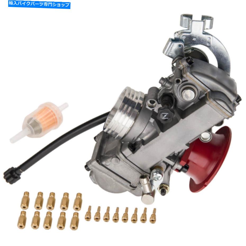 Carburetor 炭水化物fcr41ホンダxr650スズキハスクバルナヤマハ41mmの斜めサイドキャブレター CARB FCR41 Slant Side Carburetor for Honda XR650 Suzuki Husqvarna Yamaha 41MM【並行輸入品】