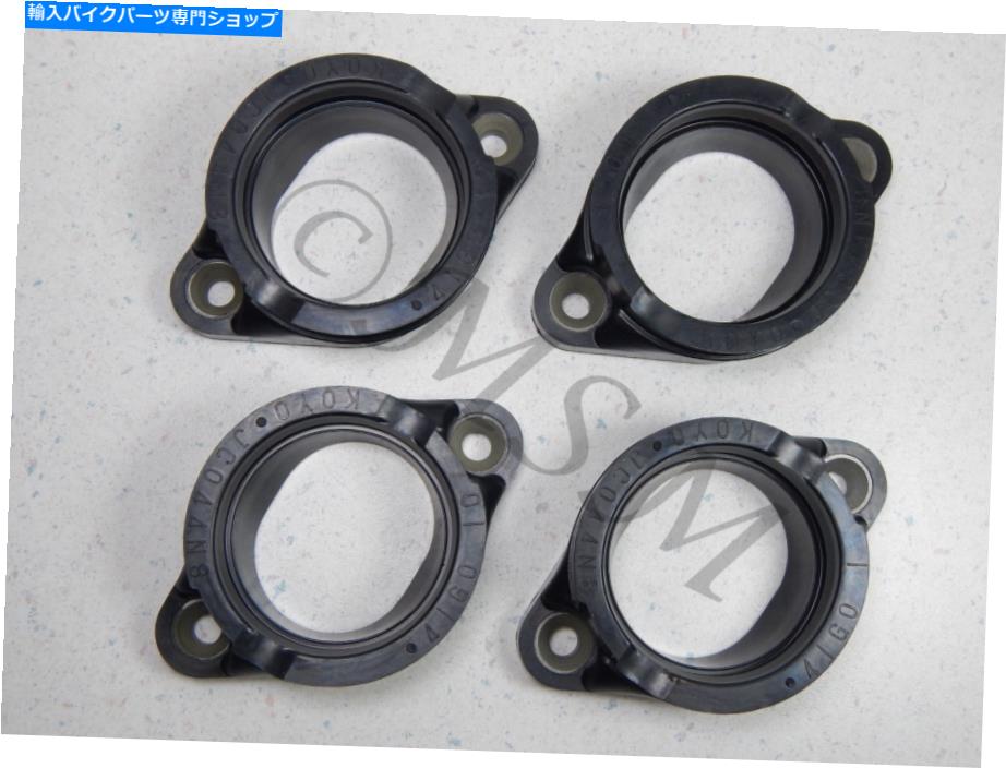 Carburetor 05-06スズキGSX-R1000新しいK＆L Carbキャブレターインテークブートセット（NOS 10） 05-06 Suzuki GSX-R1000 New K&L Carb Carburetor Intake Boot Set (NOS 10)【並行輸入品】