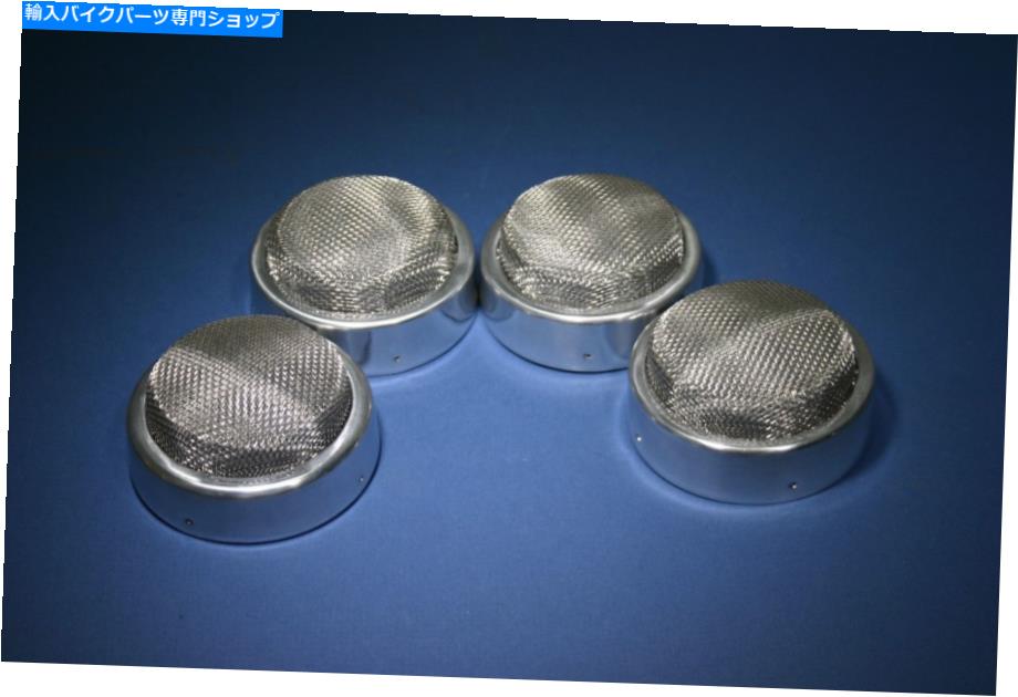 Carburetor Velocity Stackフィルター3.25 "3 1/4" PJMotorsportsが作成したベルメタリックアルミニウム Velocity Stack Filters 3.25" 3 1/4" Bell Metallic Aluminum Made by PJMotorsports【並行輸入品】|Us Custom Parts Shop USDM