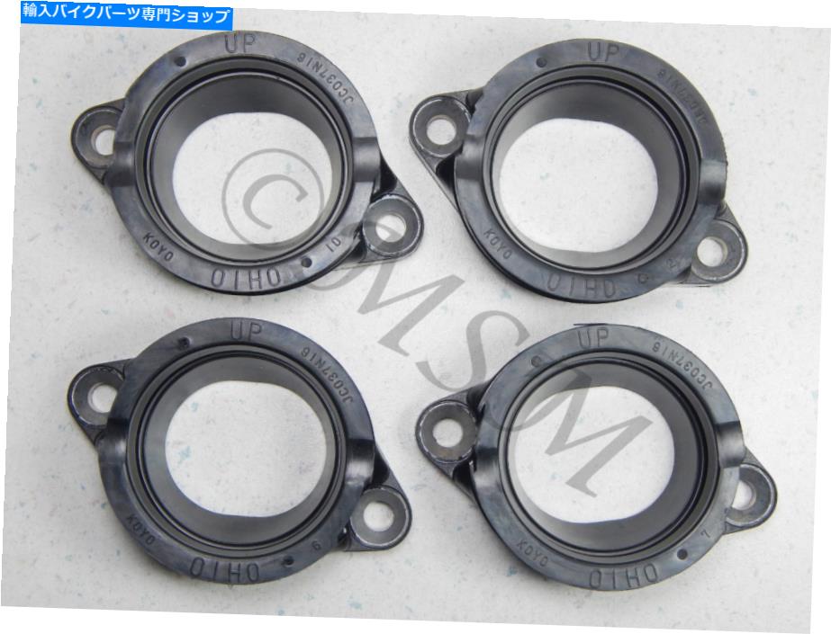 Carburetor 06-07スズキGSX-R600新しいK＆L Carbキャブレターインテークブートセット（NOS 14） 06-07 Suzuki GSX-R600 New K&L Carb Carburetor Intake Boot Set (NOS 14)【並行輸入品】