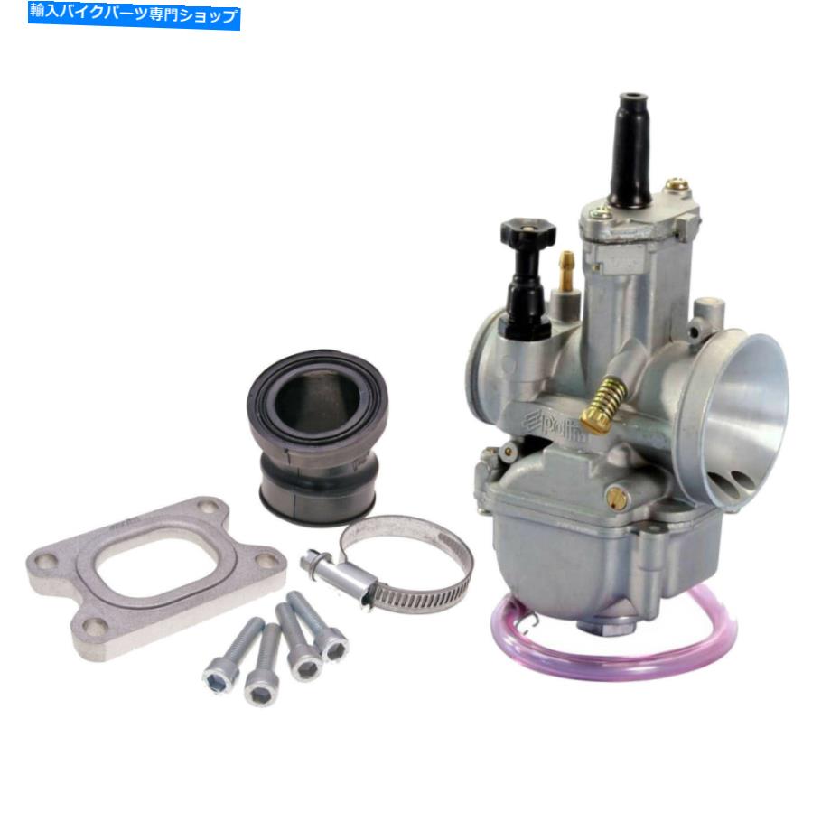 Carburetor MF1525 -Carburettor PWK 24+吸気マニホールドPolini Minarelli AM345 AM6 MF1525 - Carburettor Pwk 24+ Intake Manifold Polini Minarelli AM345 AM6【並行輸入品】