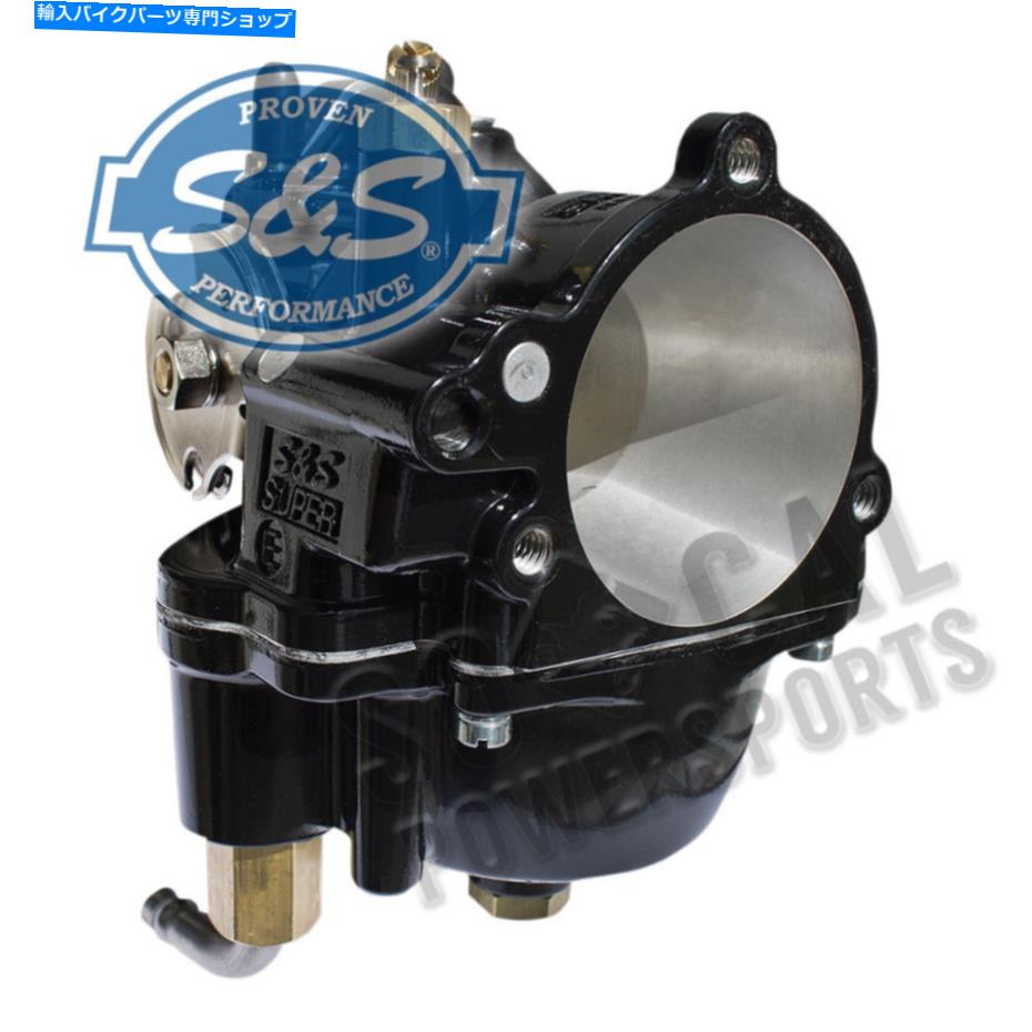 Carburetor S&Sサイクル110-0099スーパーEおよびGキャブレタースーパーEブラック S & S Cycle 110-0099 Super E and G Carburetor Super E Black【並行輸入品】|Us Custom Parts Shop USDM
