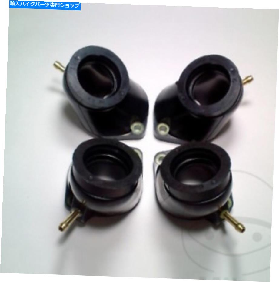 Carburetor ヤマハXVZ1300ロイヤルスターツアー4NL 96-99用の炭水化物吸気マニホールド吸気ゴム Carb Inlet Manifold Intake Rubbers for Yamaha XVZ1300 Royal Star Tour 4NL 96-99【並行輸入品】