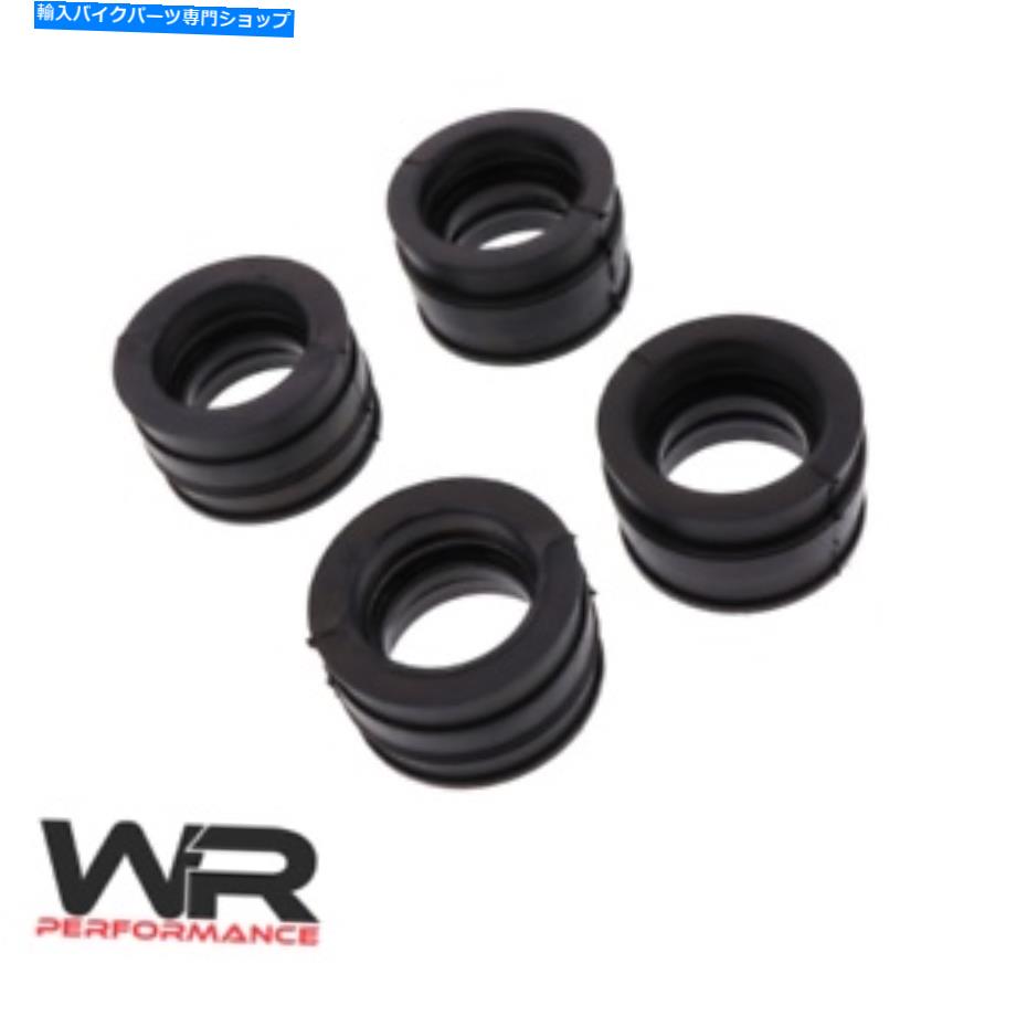 Carburetor ホンダCB 550 K 4 1977-1978用炭水化物吸気マニホールド吸気ゴム Carb Inlet Manifold Intake Rubbers for Honda CB 550 K Four 1977-1978【並行輸入品】