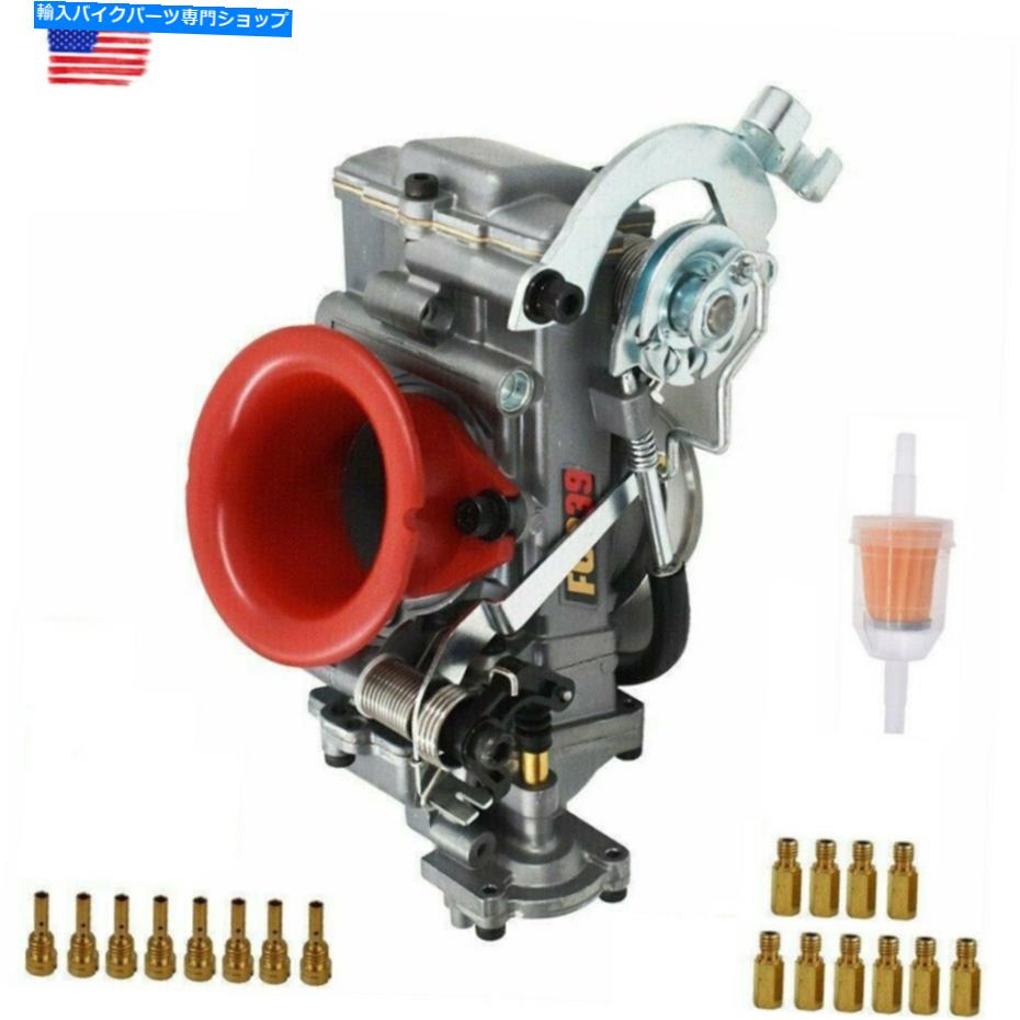 Carburetor ヤマハWR400F YZ400F 98-99改造モーター用のレーシングバイクキャブレター Racing Motorcycle Carburetor for Yamaha WR400F YZ400F 98-99 Modified Motor【並行輸入品】