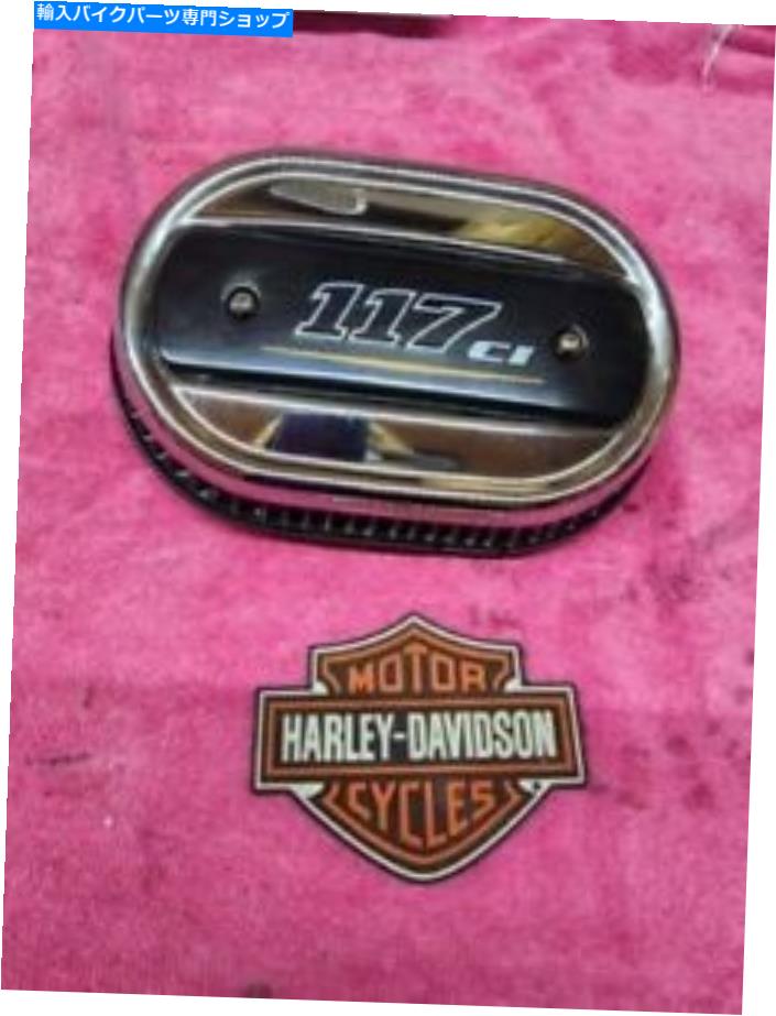 Air Filter OEM 17-22ハーレーデイビッドソン117 CIクロム人工呼吸器ミルウォーキー8 8エアクリーナー OEM 17-22 Harley Davidson 117 CI Chrome Ventilator Milwaukee Eight 8 Air Cleaner【並行輸入品】