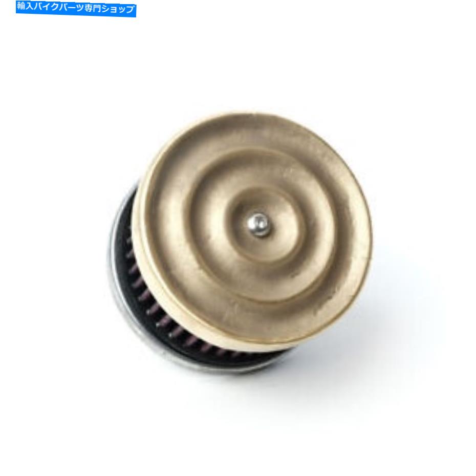 Air Filter Wannabe Choppers Filter Wave Brass for Harley-Davidson with Bendix/Tillotson Wannabe Choppers Filter Wave Brass for Harley-Davidson With Bendix/Tillotson【並行輸入品】