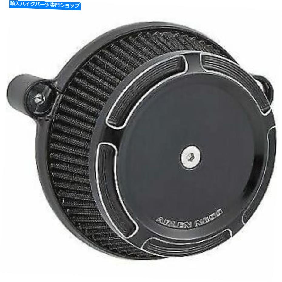 Air Filter アーレンネスブラックベベルビッグサッカーステージIエアフィルタークリーナーM8 1010-2212 Arlen Ness Black Beveled Big Sucker Stage I Air Filter Cleaner M8 1010-2212【並行輸入品】