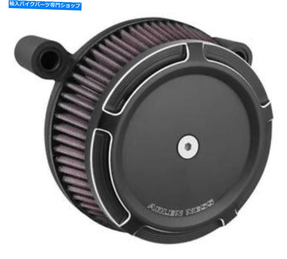 Air Filter Arlen Ness Big Suckerステージ1エアクリーナーキットBeveled Black＃18-309 Arlen Ness Big Sucker Stage 1 Air Cleaner Kit Beveled Black #18-309【並行輸入品】