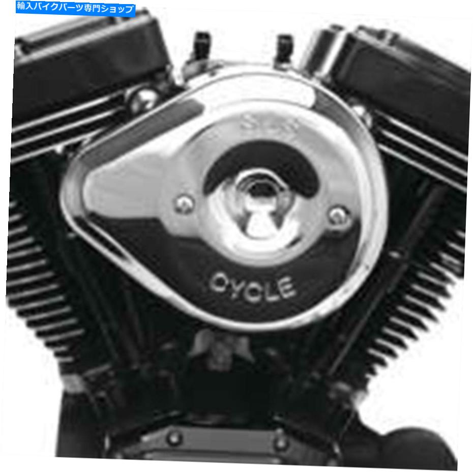 Air Filter SおよびS Cycle Air Clnr Kit Stlth Teardrp Chr Chrome 170-0526 S AND S CYCLE AIR CLNR KIT STLTH TEARDRP CHR CHROME 170-0526【並行輸入品】