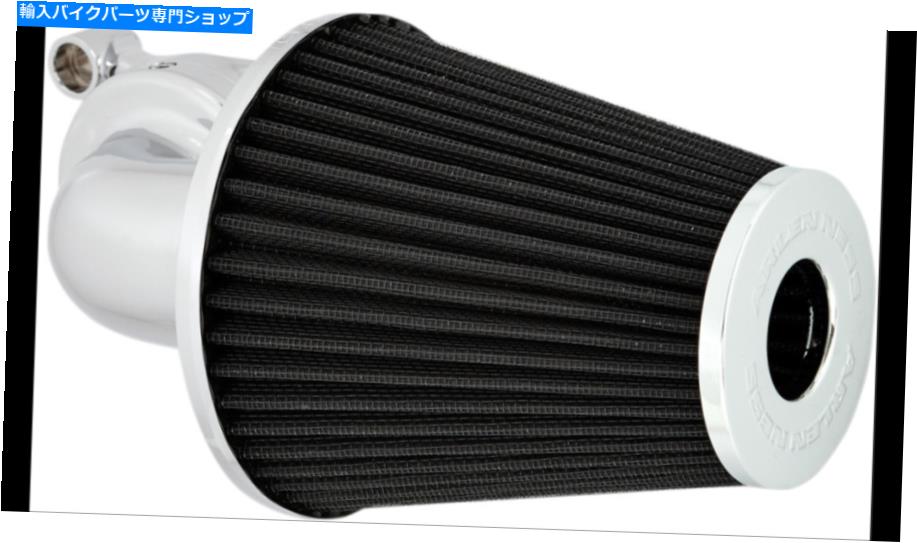 Air Filter アーレンネスモンスターサッカーエアクリーナーフィルターキットクロムハーレーXLスポーツスター91+ Arlen Ness Monster Sucker Air Cleaner Filter Kit Chrome Harley XL Sportster 91+【並行輸入品】