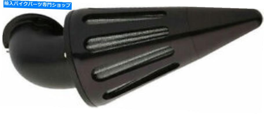 Air Filter ハードドライブラムエアフィルターブラックコネド820-50519 HARDDRIVE Ram Air Filter Black Coned 820-50519【並行輸入品】