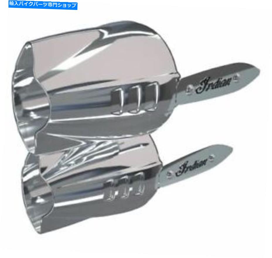 Air Filter 2022本物のインディアンチーフフィッシュテールエキゾーストヒントChrome 2884722-156 2022 Genuine Indian Chief Fish Tail Exhaust Tips Chrome 2884722-156【並行輸入品】