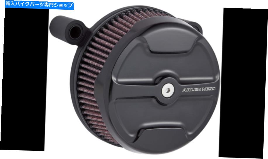 Air Filter アーレンネスナックルステージIエアクリーナーフィルターキットブラックハーレーツインカム99-17 Arlen Ness Knuckle Stage I Air Cleaner Filter Kit Black Harley Twin Cam 99-17【並行輸入品】