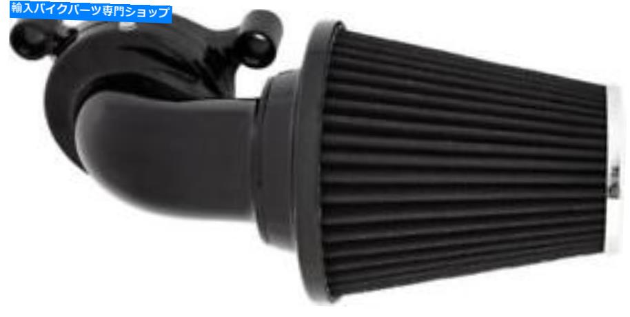 Air Filter アーレンネスモンスターサッカー90度エアクリーナーキット標準ブラック＃81-010 Arlen Ness Monster Sucker 90-Degree Air Cleaner Kit Standard Black #81-010【並行輸入品】