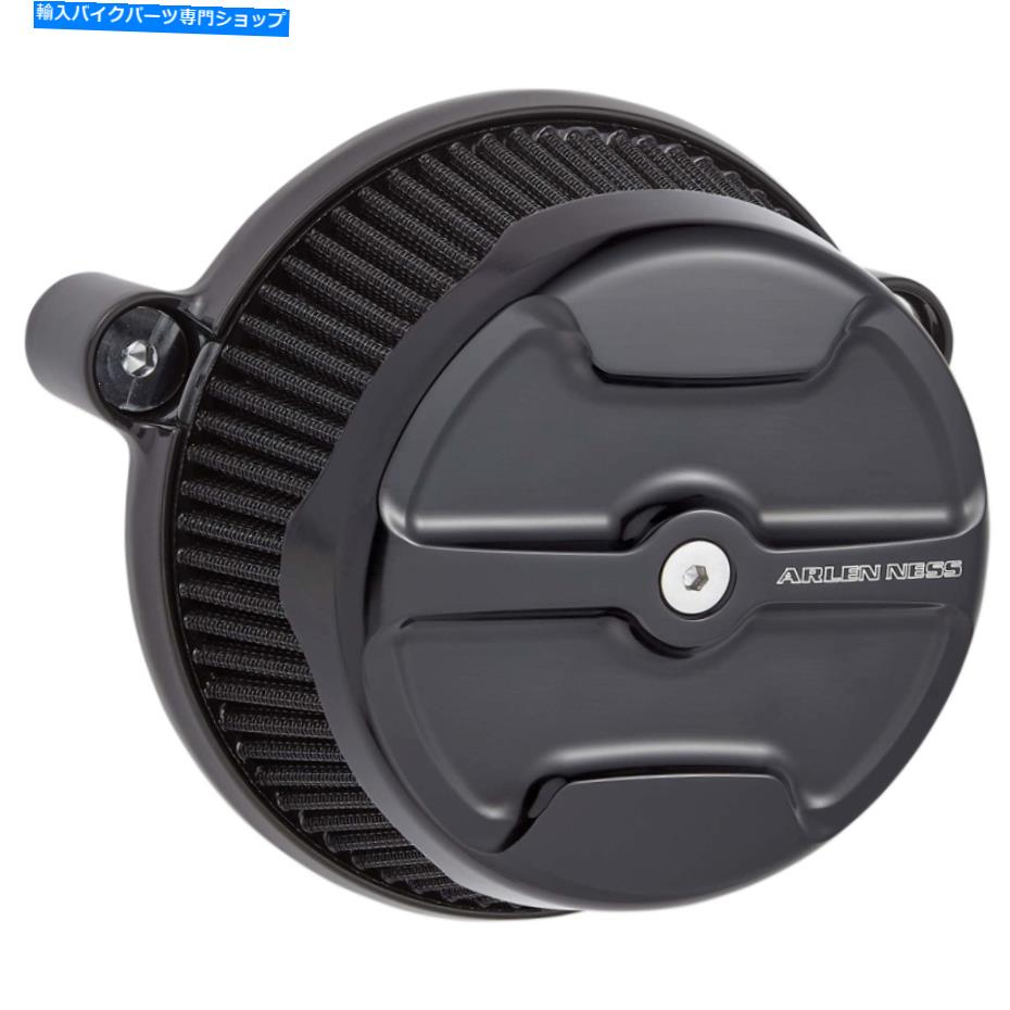 Air Filter アーレンネスビッグサッカーエアフィルターキットブラックナックル17-アップM8-18-342 Arlen Ness Big Sucker Air Filter Kit Black Knuckle 17-UP M8 - 18-342【並行輸入品】