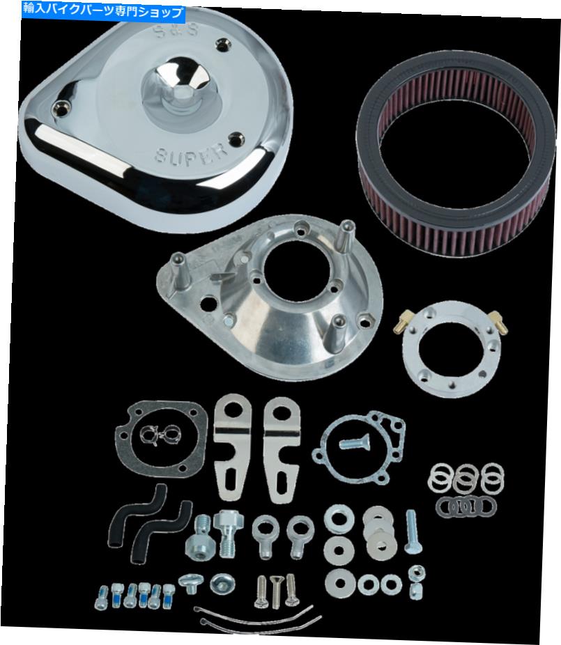 Air Filter S＆SサイクルエアクリーナーChrome 170-0306E S&S Cycle Air Cleaner Chrome 170-0306E【並行輸入品】