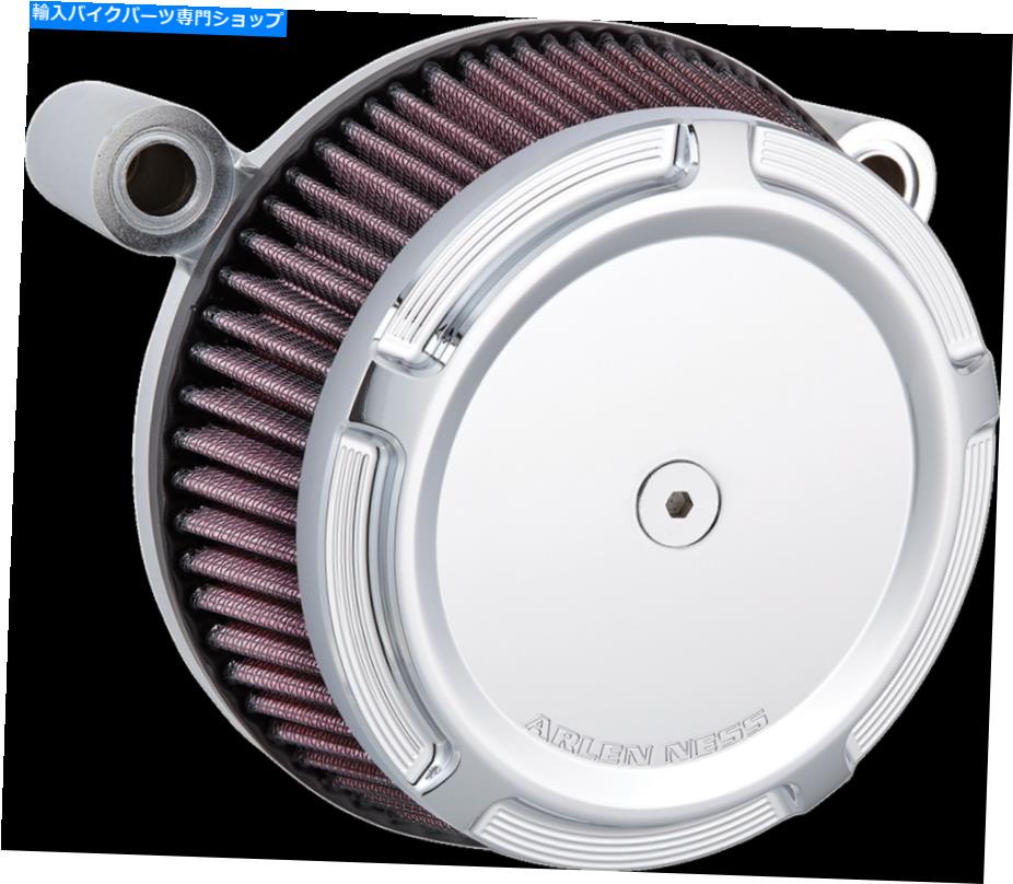 Air Filter Arlen Ness Big Sucker Air cleaner beveled、Chrome 18-314 Arlen Ness Big Sucker Air Cleaner Beveled, chrome 18-314【並行輸入品】｜Us Custom Parts Shop USDM