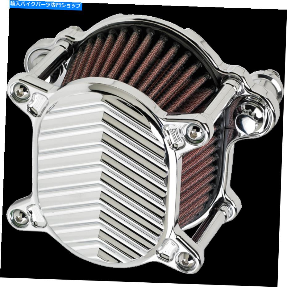 Air Filter ジョーカーマシン-102463-オメガエアクリーナーアセンブリ、Vフィン - クロム Joker Machine - 102463 - Omega Air Cleaner Assembly, V Fin - Chrome【並行輸入品】
