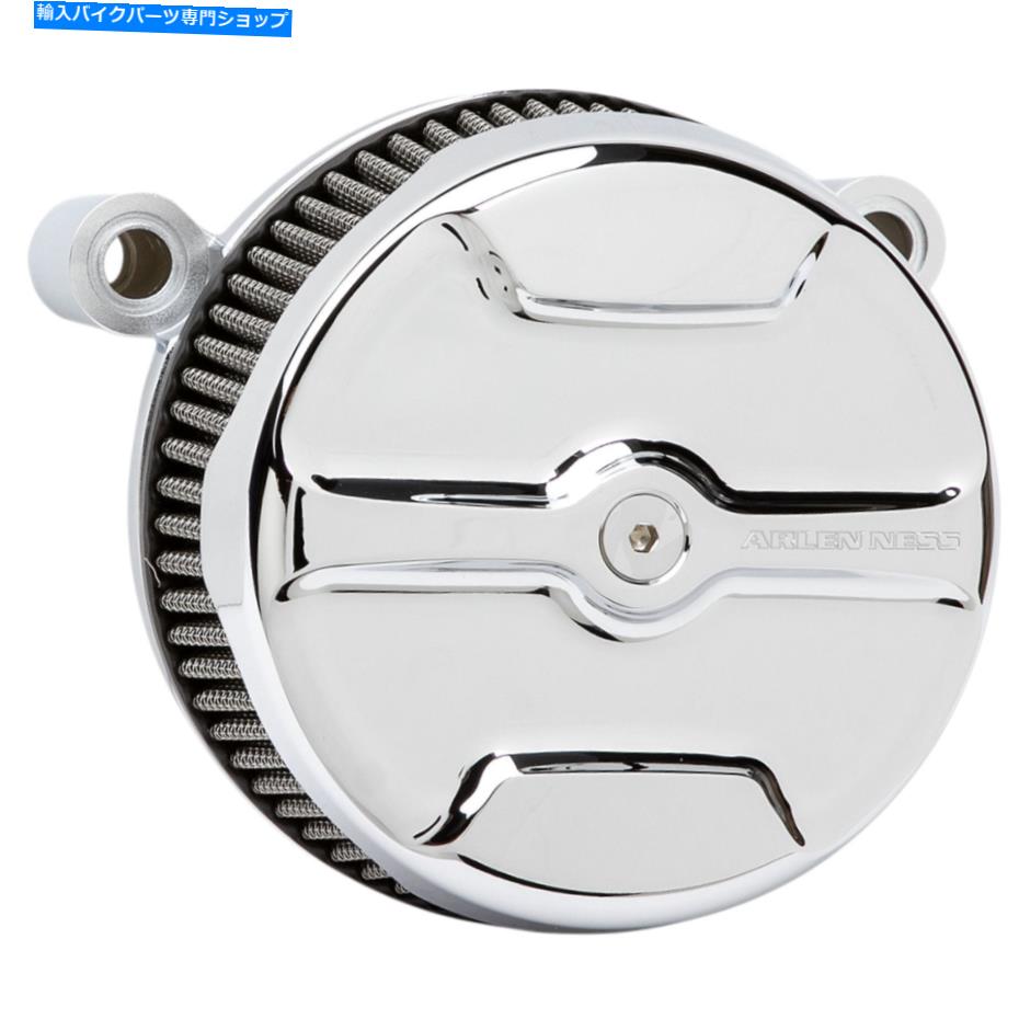 Air Filter アーレンネスエアクリーナー吸盤ナックルクロムツインカム18-756 ARLEN NESS Air Cleaner Sucker Knuckle Chrome Twin Cam 18-756【並行輸入品】