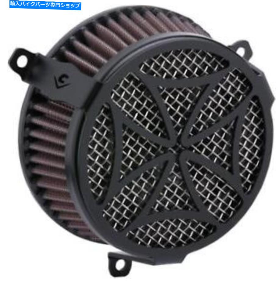 Air Filter K＆Nフィルターを備えたCobra Air Intake System Cross Black Harley Softail 2018-2021 Cobra Air Intake System With K&N Filter Cross Black Harley Softail 2018-2021【並行輸入品】