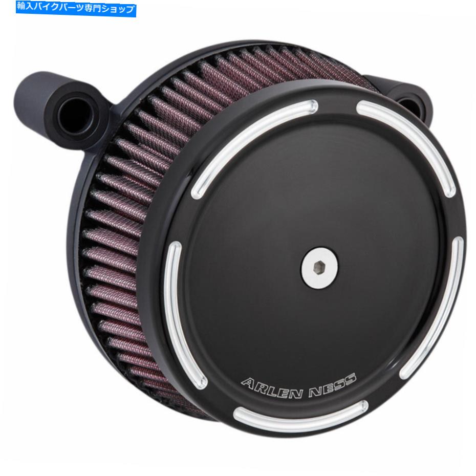 Air Filter アーレンネスM8ブラックスロットトラックビッグサッカーエアクリーナー2017-19ハーレーM-8 Arlen Ness M8 Black Slot Track Big Sucker Air Cleaner 2017-19 Harley M-Eight【並行輸入品】 67,579円