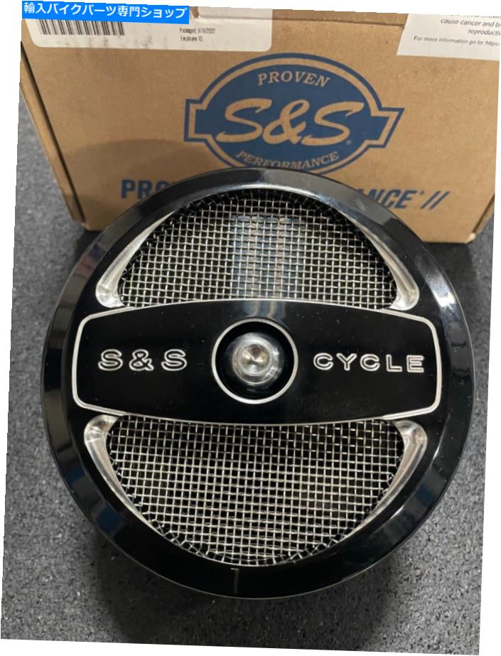 Air Filter 空気付きS＆Sステルスエアクリーナーキット1カバー170-0478 S&S Stealth Air Cleaner Kit with Air 1 Cover 170-0478【並行輸入品】