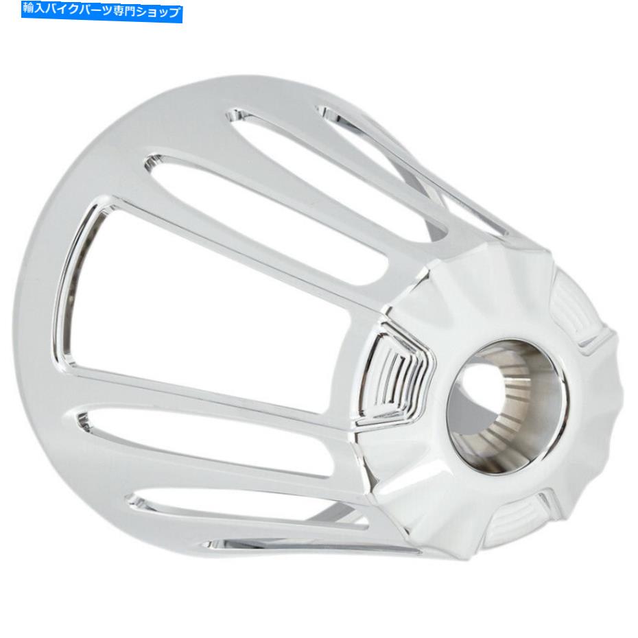 Air Filter アーレンネスクロムディープカットモンスターサッカーエアクリーナーカバー - カバーのみ Arlen Ness Chrome Deep Cut Monster Sucker Air Cleaner Cover - COVER ONLY【並行輸入品】