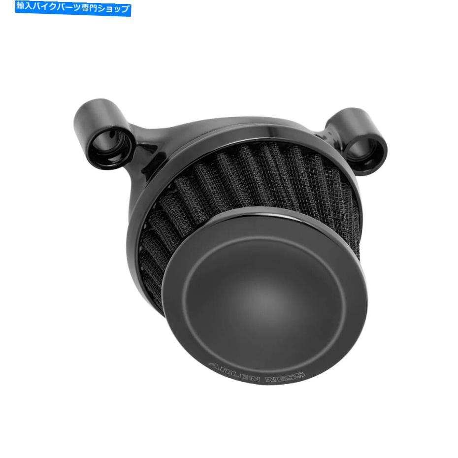 Air Filter Arlen Ness Mini 22エアクリーナー、ブラック17-Up Harley Davidson M8 600-020 Arlen Ness MINI 22 AIR CLEANER, BLACK 17-Up Harley Davidson M8 600-020【並行輸入品】