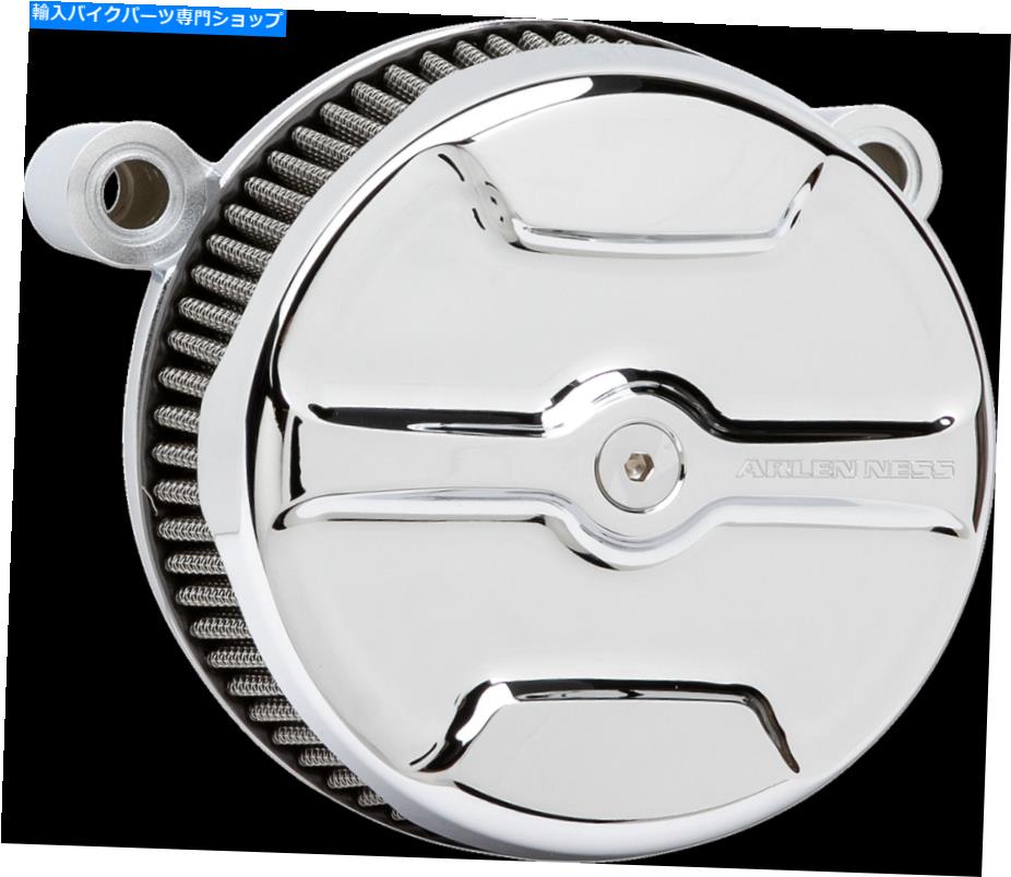 Air Filter アーレンネス18-756ビッグサッカーステージIエアフィルターキットクロム - ナックル Arlen Ness 18-756 Big Sucker Stage I Air Filter Kit Chrome - Knuckle【並行輸入品】
