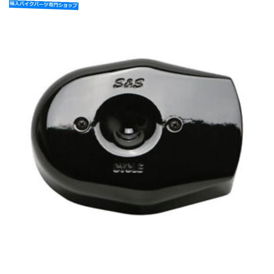 Air Filter S＆SエアフィルターリッドトリビュートブラックハーレーダビッドソンS＆Sステルス S&S Air Filters Lid Tribute Black for Harley-Davidson S&S Stealth【並行輸入品】