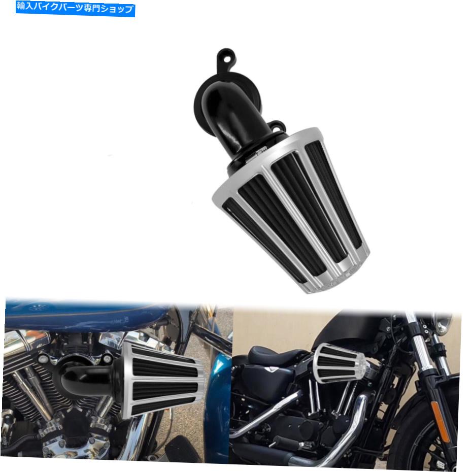 Air Filter Chrome Sucker CNCエアクリーナーハーレーツーリングに適しています08-16ソフトアイル15-16ダイナ17 Chrome Sucker CNC Air Cleaner Fit For Harley Touring 08-16 Softail 15-16 Dyna 17【並行輸入品】