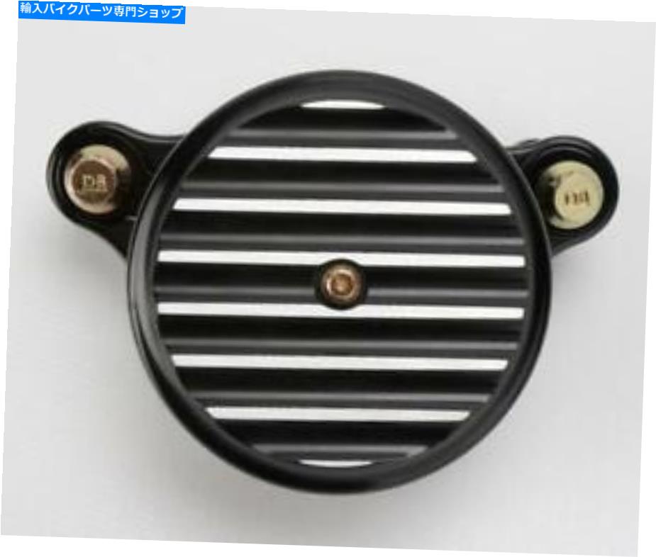 Air Filter ジョーカーマシンパフォーマンスエアクリーナーフィンは、黒陽極酸化された10-203B Joker Machine Performance Air Cleaner Finned Black Anodized 10-203B【並行輸入品】