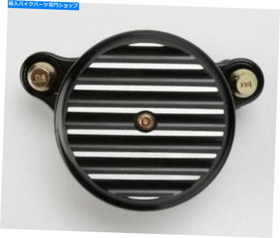 Air Filter ジョーカーマシンパフォーマンスエアクリーナーフィンは、黒陽極酸化された10-202B Joker Machine Performance Air Cleaner Finned Black Anodized 10-202B【並行輸入品】