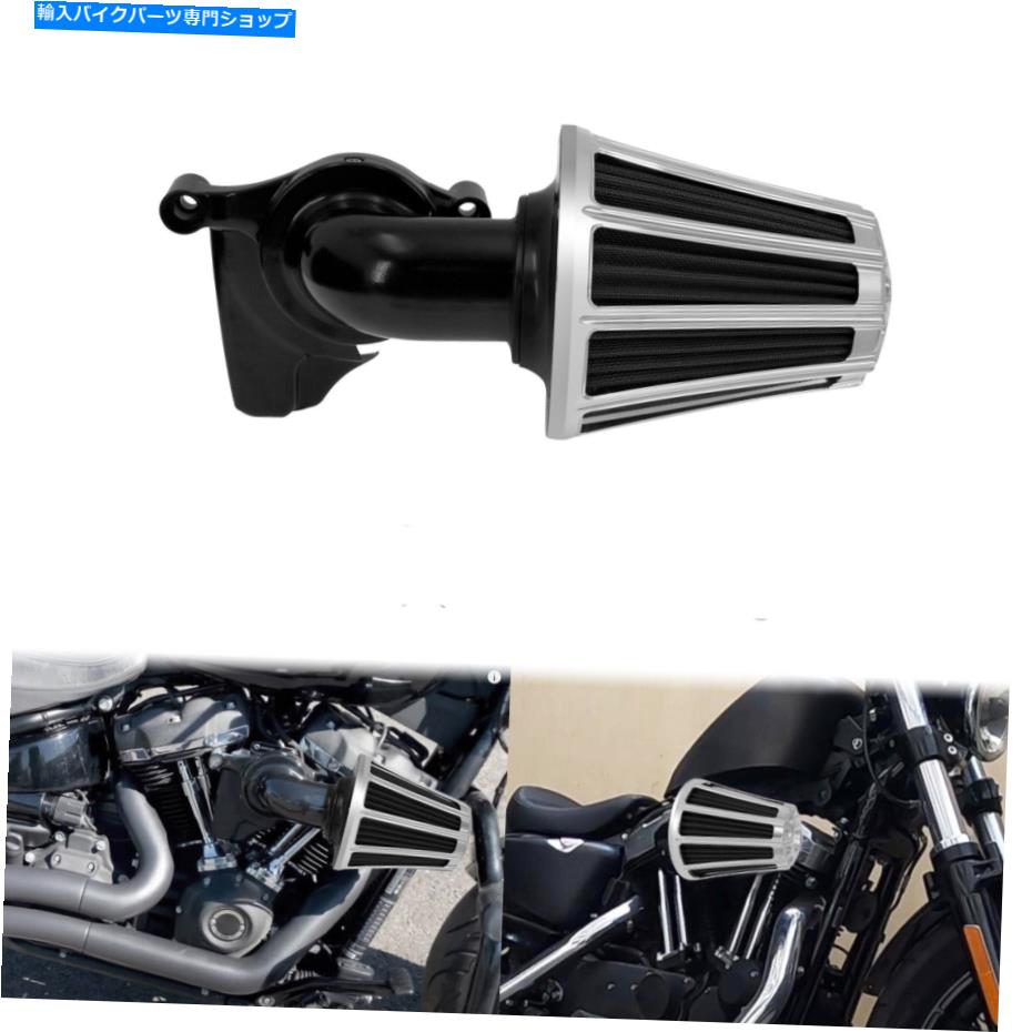 Air Filter ハーレーM8ツーリングソフトアイル2018-2021に適したクロム逆吸盤エアクリーナーフィット Chrome Inverted Sucker Air Cleaner Fit For Harley M8 Touring Softail 2018-2021【並行輸入品】｜Us Custom Parts Shop USDM