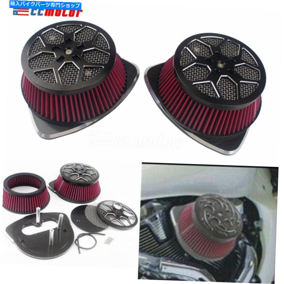Air Filter 鈴木大通りM109Rボスのためのエアインテークフィルタークリーナーキットアルミニウム2006-2019 Air Intake Filter Cleaner Kit Aluminum for Suzuki Boulevard M109R Boss 2006-2019【並行輸入品】｜Us Custom Parts Shop USDM
