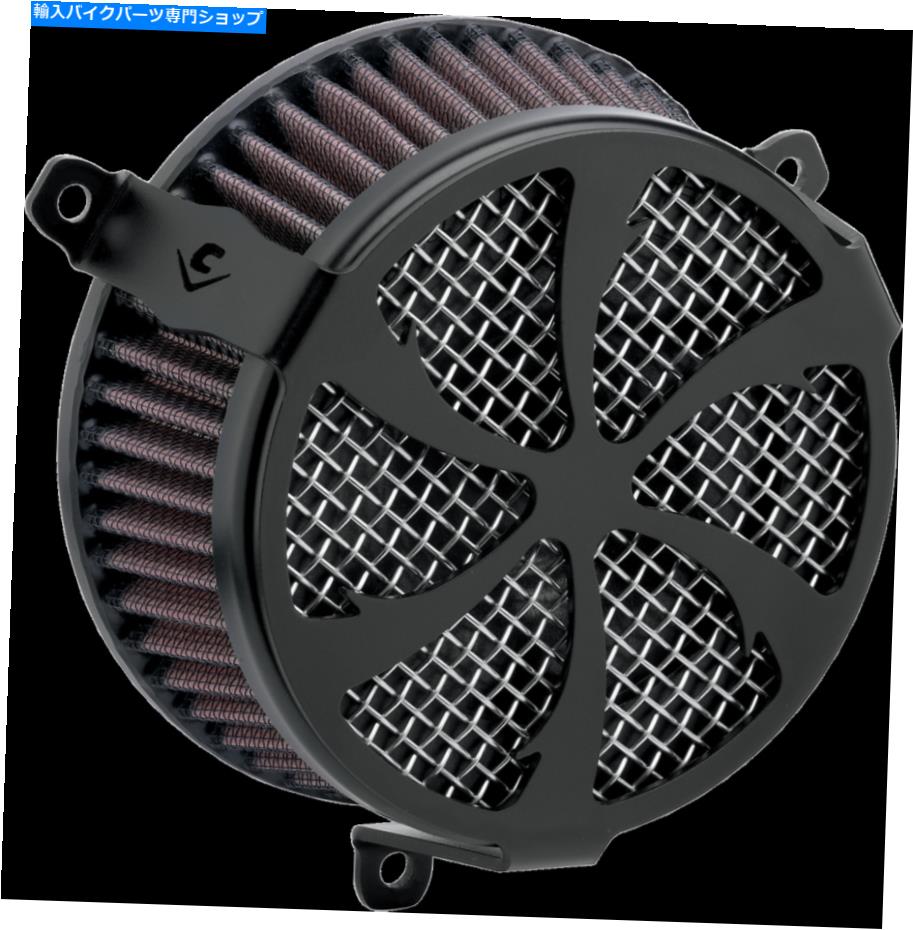 Air Filter コブラエアクリーナーブラックは606-0103-01Bを掃引しました Cobra Air Cleaners Black Swept 606-0103-01B【並行輸入品】