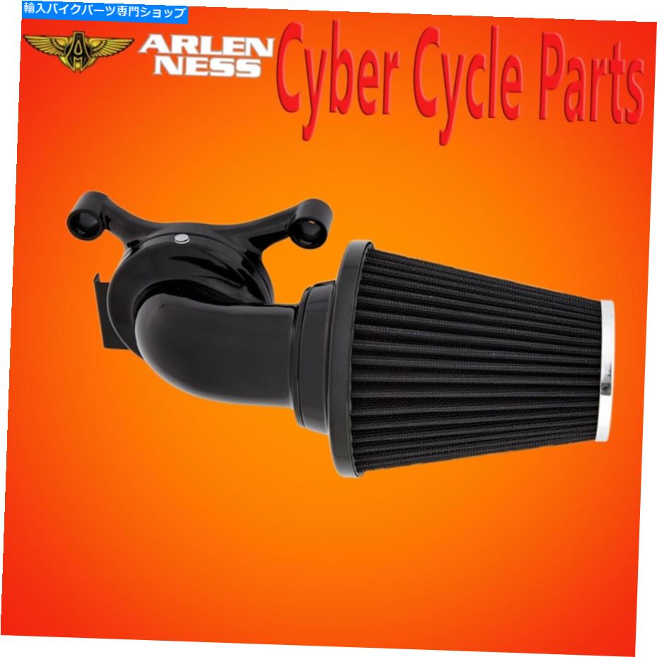 Air Filter アーレンネスモンスターサッカーエアクリーナーキットブラックカバーなし81-005 Arlen Ness Monster Sucker Air Cleaner Kits Black No Cover 81-005【並行輸入品】|Us Custom Parts Shop USDM