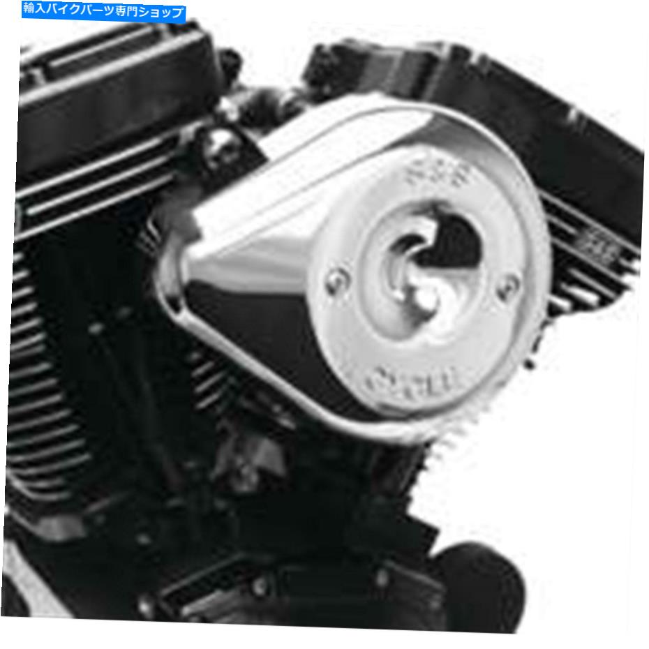 Air Filter SおよびS Cycle Air Clnr Kit Stlth Teardrp Chr Chrome 170-0524 S AND S CYCLE AIR CLNR KIT STLTH TEARDRP CHR CHROME 170-0524【並行輸入品】