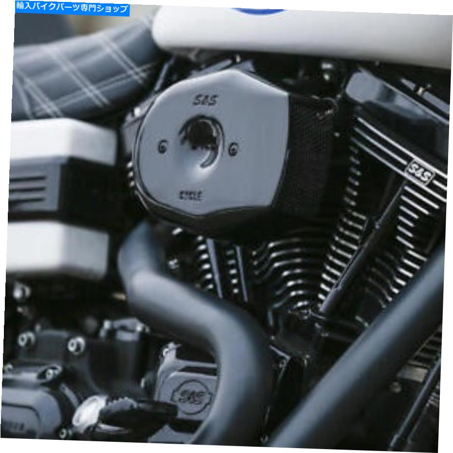 Air Filter S＆Sトリビュートエアクリーナーキットブラック＃170-0599ハーレーデビッドソン S&S Tribute Air Cleaner Kit Black #170-0599 Harley Davidson【並行輸入品】