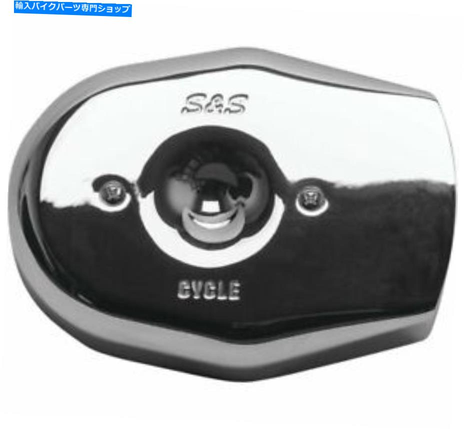 Air Filter S＆Sサイクル170-0596ステルスエアクリーナーはクロムトリビュートをカバーしています S & S Cycle 170-0596 Stealth Air Cleaner Covers Chrome Tribute【並行輸入品】